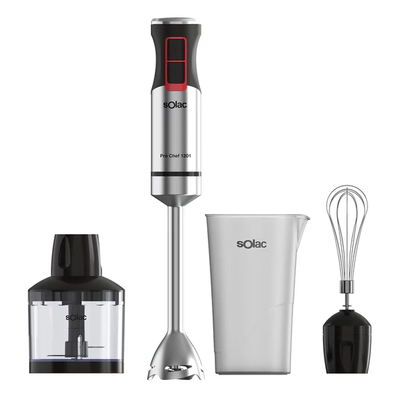 SOLAC BA5616 Pro Chef 1201 botmixer készlet